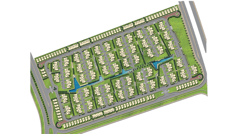 تصميم فيلدج جاردنز قطامية